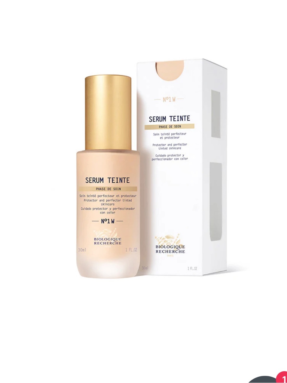 Biologique Recherche Serum Teinte No. 1W